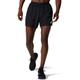 Laufshorts ASICS "CORE 5IN SHORT" Gr. XL, N-Gr, schwarz Herren Hosen Sport Shorts