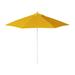 Arlmont & Co. Georgiana 108" x 108" Market Umbrella Metal | 101 H x 108 W x 108 D in | Wayfair 11A05A2B097E4793AF5B33FD0296B926