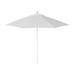 Arlmont & Co. Georgiana 108" x 108" Market Umbrella Metal | 101 H x 108 W x 108 D in | Wayfair 97331DEDC76A43379B3319F092661634