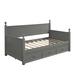 Alcott Hill® Vedika Daybed Wood in Gray | 43 H x 41.8 W x 80.5 D in | Wayfair 54B10574B02C4D23A2F79B8EC2746C7B