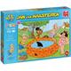 Jumbo 20078 - Jan van Haasteren, Planschbecken-Steiche, Comic-Puzzle, 150 Teile - Jumbo Spiele