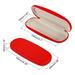 Glasses Case Hard Shell, Eyeglass Case Hard for Women Men Glasses, Red