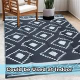 YouLoveIt Patio Mat Outdoor Rug Area Rug Outdoor Area Rug Easy Cleaning Waterproof Patio Camping Rug Reversible RV Mat Outdoor Area Rugs Floor Carpet 5 x8 /6 x9