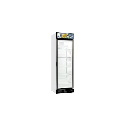 Flaschenkühlschrank 1 Glastür linksseitig Getränkekühlschrank Kühlschrank 362 L