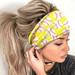 SELONE Boho Headbands for Running Women Fashion Ball Print Elastic Headband 1Pc Head Wrap Hair Band Bandana Headband