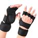 Half Finger Bodybuilding Gloves Weightlifting Gloves Sports Accessories (L)