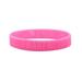 Anklet for Women Breast Cancer Awareness Pink Ribbon Silicone Bracelet Wrist Band Silica Gel Anklets for Women