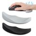 Spencer 2PCS Ergonomic Mouse Wrist Rest Support Silicone Gel Palm Rest Support Sliding Pad for Office Work Typing Gaming Coding Pain Relief