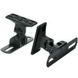 1 Pair Speaker Wall Mount Adjustable Center Speaker Stand Surround Speaker Mount