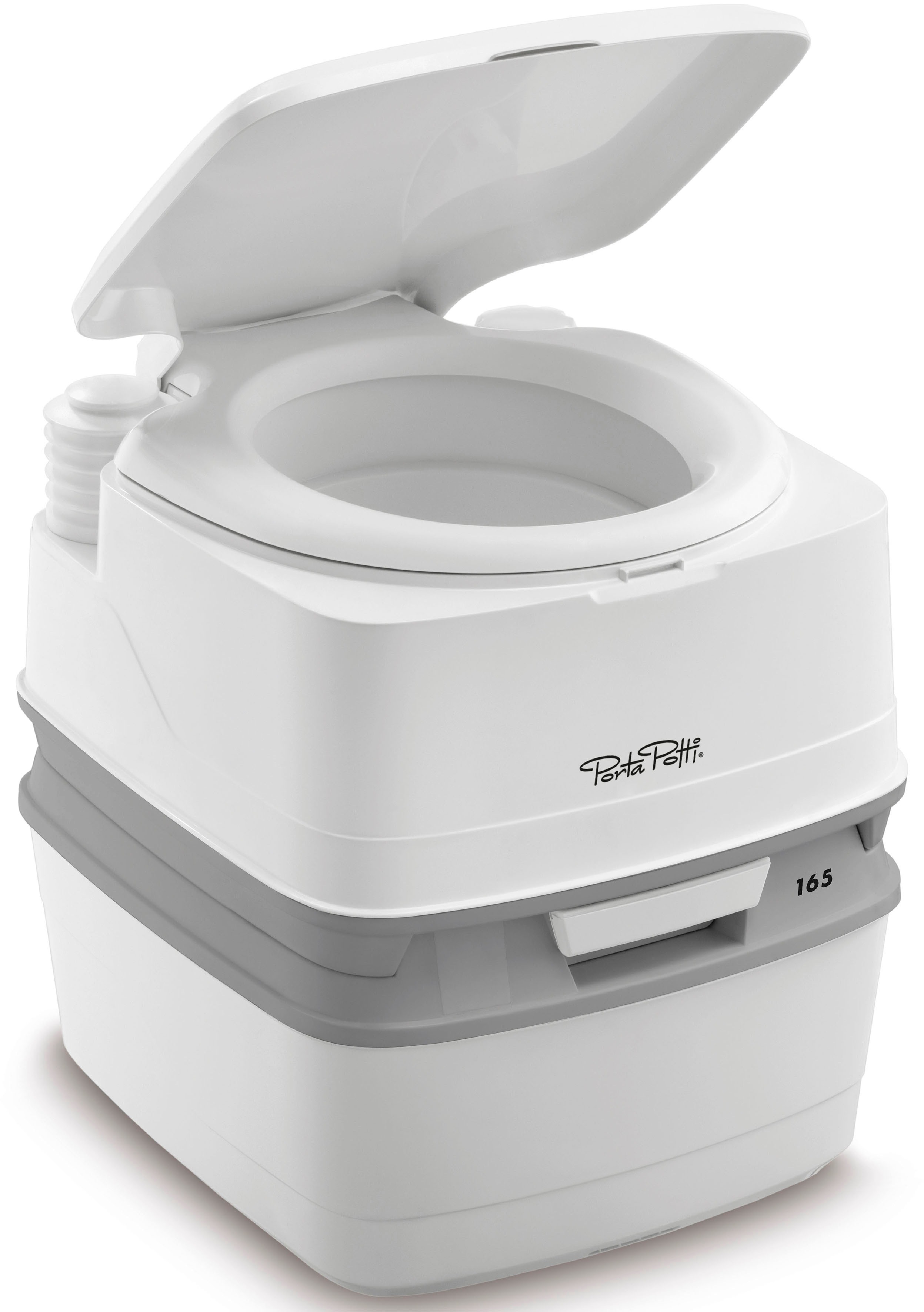 Campingtoilette THETFORD "Porta Potti 165 tragbare Toilette", weiß, CampingtoilettenB:38,3cm H:41,4cm T:42,7cm, Kunststoff, B:38,3cm H:41,4cm T:42,7cm Image
