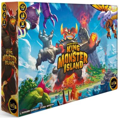 Spiel IELLO "King of Monster Island", bunt, Spiele, KinderB:36cm H:7cm T:25cm, B:36cm H:7cm T:25cm
