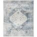 "Nourison Blue/Ivory Astra Machine Washable Area Rug 7'10"" x 10' - Nourison 99446123794"