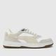 PUMA backcourt trainers in white & beige