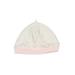 Mamiye Brothers Beanie Hat: White Accessories - Size 9 Month