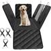 Dog Car Seat Cover for Back Seat Waterproof Car Seat Protector for Dogs with Side Flaps Scratchproof Dog Backseat Cover Durable Nonslip Dog Hammock for Sedans Trucks SUVs Standard