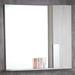 Latitude Run® W/ Shelves Medicine Cabinets Mirror, Solid Wood in Gray | 29.53 H x 32 W x 5.91 D in | Wayfair 6C25AA0E79AD44E8AEC900EE2F44EA64