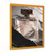 House of Hampton® The Essence of Perfume I - Print Metal in Black/Gray/Pink | 32 H x 16 W x 1 D in | Wayfair DAC3FA797AA44852BAA2F8D4B61230B3