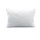 Oreiller rectangulaire mi-ferme duvet d'oie blanc 50 x 70 cm