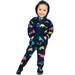 Footed Pajamas - Dinosaur World Toddler Hoodie Fleece One Piece - Toddler - Large (Fits 3 4 - 3 6 )