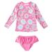 Rovga Swimsuit For Girls Toddler Summer Long Sleeved Swimsuit Two Piece Baby Swimsuit Children S Swimsuit Suit Separate Swimsuit