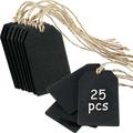 Chalkboard Tags Hanging Wooden Mini Chalkboard Signs Wooden Chalkboard Tags Hanging Chalkboard Labels Ideal Price Tags Message Tags