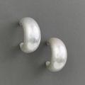 Lucky Brand Chunky Hoop Earring - Women's Ladies Accessories Jewelry Earrings in Silver