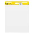 Post-It Self Adhesive Easel Paper - 63.5 x 77.5 cm - 30-Sheet Pack (2 Pack) Easel Pad 1 Pad White