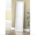 French Wall Mirror Tall Silver Dressing Shabby Chic Room Full Length Free Standing Large Antique Ornate Vintage Rectangular Slim Floor Bedroom Hallway (Cream)
