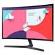 - Gebogener PC -Bildschirm Samsung S27C366eau - 27 FHD - Va Dalle - 4 ms - 75 Hz - HDMI/VGA - AMD Freesync