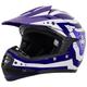 Zorax Blue/White XL (55-56cm) Kids Children Motocross Motorbike Helmet MX ATV Dirt Bike Helmet ECE 22-06