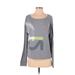 Gap Fit Active T-Shirt: Gray Activewear - Women's Size Small