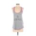 Nike Active Tank Top: Gray Activewear - Women's Size Small