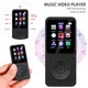 Lecteur de musique MP3 compatible Bluetooth baladeur Portable MP4 enregistreur vocal prise en