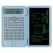 huanledash Calculator Clamshell Design Double Line Display Smart Writing One Click Delete LCD Screen Calculator ABS 240 Arithmetic Functions Digital Calculator Office Supplies