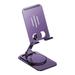 Bluelans Mobile Phone Holder Mobile Phone Holder 360 Degree Rotation Foldable Anti-slip Great Load Bearing Adjustable Hold Phone Aluminum Alloy Stable Desk Phone Rack Phone Accessory