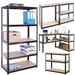 Bowoshen 66 x 29 x 12 Shelving Unit and Storage Rack Metal Frame 5-Tier Garage Storage Shelves for Home/Office/Dormitory/Garage/Kitchen/Bookcase