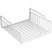 Tutuviw Inside Hanging Under Shelf Storage Basket Undershelf Storage Basket Under Shelf Wire Basket-White 14.2 x 9.8 x 5.2