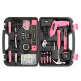 149 Pcs Iron Household Tool Set Portable Home Tool Kit with Plastic Toolbox Storage Case Mechanics Tool Set Household Hand Tools Kit Used for Daily Maintenance Home Repair Essential Tool Black