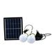 Vikakiooze Promotion on Sale Outdoor Garden Light IP65 Waterproof Solar LED Pendant Light With 2pcs 3W Power LED Bulbs Easy Install Solar Light With 16.4ft Extension Cord