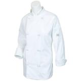 Mercer Renaissance Cutlery Women s Chef Coat (Scoop Neck) | White 3XL