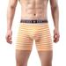 zuwimk Men Underwear Men s Jockstraps Jock Strap Stretch Supporters Breathable Mesh Underwear Low Rise Yellow L