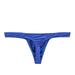 EHTMSAK Sexy G String for Men Jockstrap Thong Breathable Briefs Underwear Blue XL