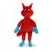 Aurora - Medium Red Dr. Seuss - 12 Fox In Socks - Whimsical Stuffed Animal