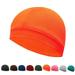 New Cooling Skull Caps Sweat-Wicking Head Caps Breathable Summer Cycling Skull Caps for Men Orange