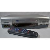 Pre-Owned RCA VR651HF - 4-Head Hi-Fi VCR - With Original Remote Cables and User Manual (Good)