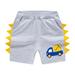 Toddler Boys Summer Shorts Kids Baby Girls Jogger Shorts Cotton Casual Cartoon Cars Embroider Short Active Sweatpants With Pockets