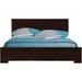 Oxford Wooden Platform Bed in Espresso Finish