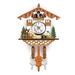 Farfi Antique Wooden Hanging Cuckoo Wall Time Alarm Clock Home Living Room Decoration (Type 12)