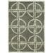 SAFAVIEH Soho Aiken Geometric Wool Area Rug Brown/Gold 2 x 3