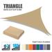 Triangle Sun Shade Sail Waterproof Garden Sail 5/3.6/3/2M Awning Canopy for Outdoor Garden Patio Pergola Sunshade Cloth Big Tent